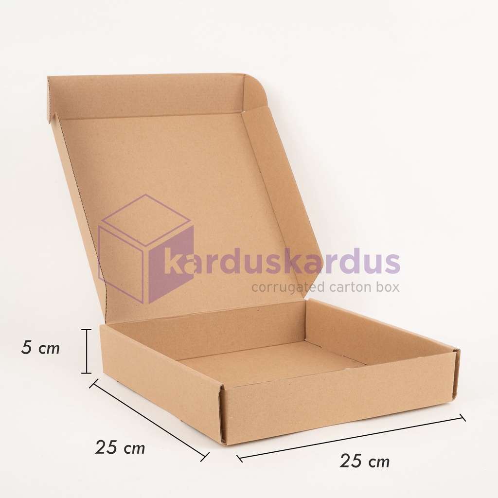 

Kardus Diecut Pizza Polos - 25x25x5 TERMURAH