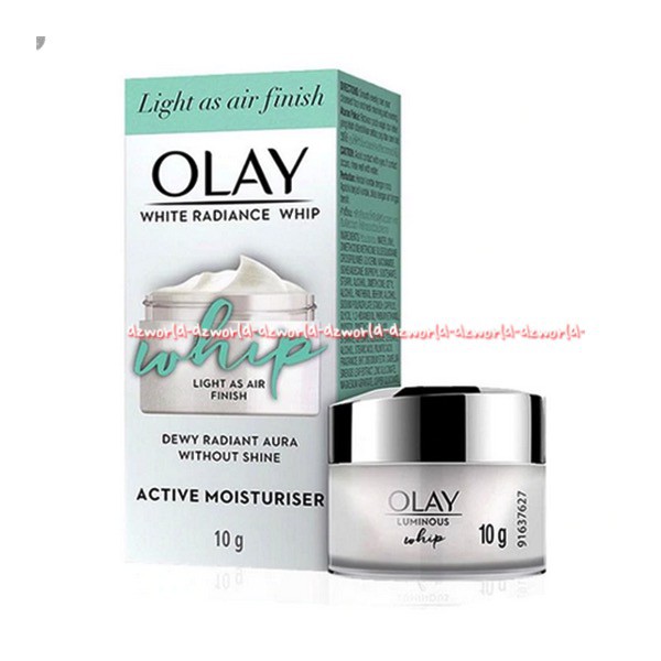 Olay White Radiance Whip Active Moisturiser 10 gr