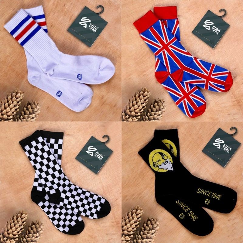 KAOS KAKI PRIA | Kaus Kaki - KUZATURA KZS 529 EA ANEKA WARNA