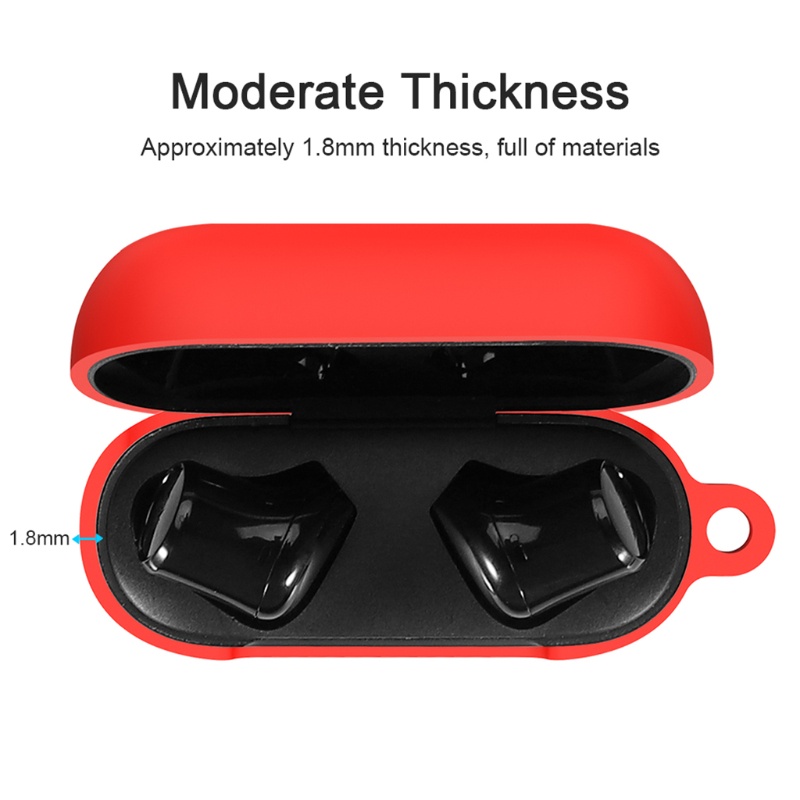 Btsg Untuk Case Untuk Razer-Hammerhead True Wireless X Earphone Bluetooth-Kompatibel Headset Silikon Tahan Benturan