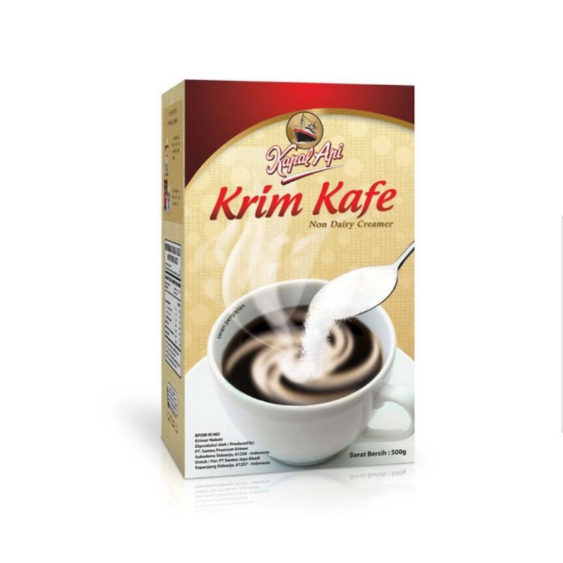 

KAPAL API Krim Kafe Non Diary Creamer 500gr