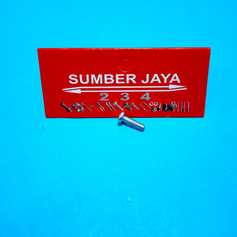 Baut JP 3 x 10 per 100 PCS  / sekrup 3 x 10 TERMURAH