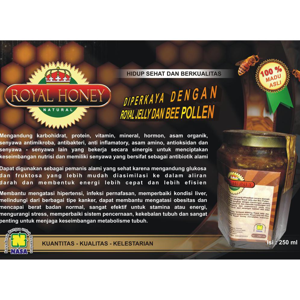 

( Bayar Ditempat ) Royal Honey Natural Herbal Original Asli Nasa / Stockist Nasa Online