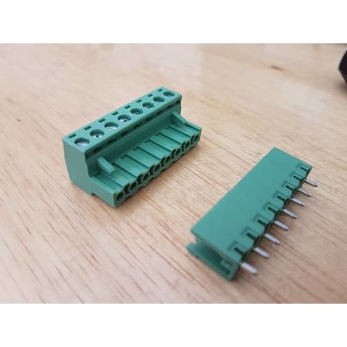 2EDG 5.08 mm 8P lurus Green Terminal pin Block Connector screw 5.08mm 8 pin p 8pin blok straight