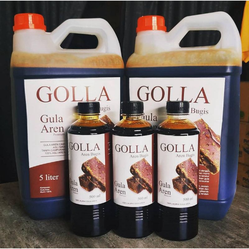 

Gula Aren Cair Asli Bugis 5 Liter