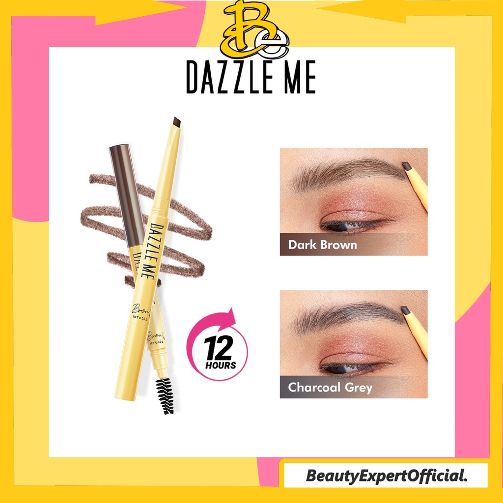 ⭐️ Beauty Expert ⭐️DAZZLE ME Brow Likey | Automatic Eyebrow Pencil Tahan Air Long Lasting