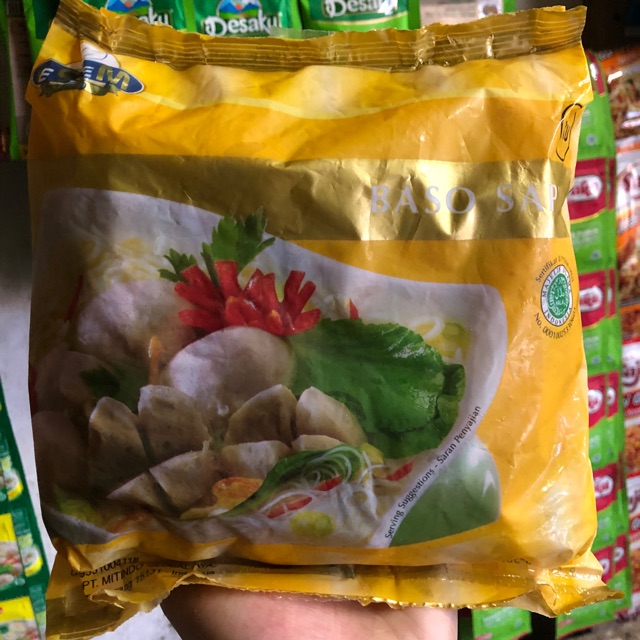 

Bakso Essem Food Kuning Isi 50butir