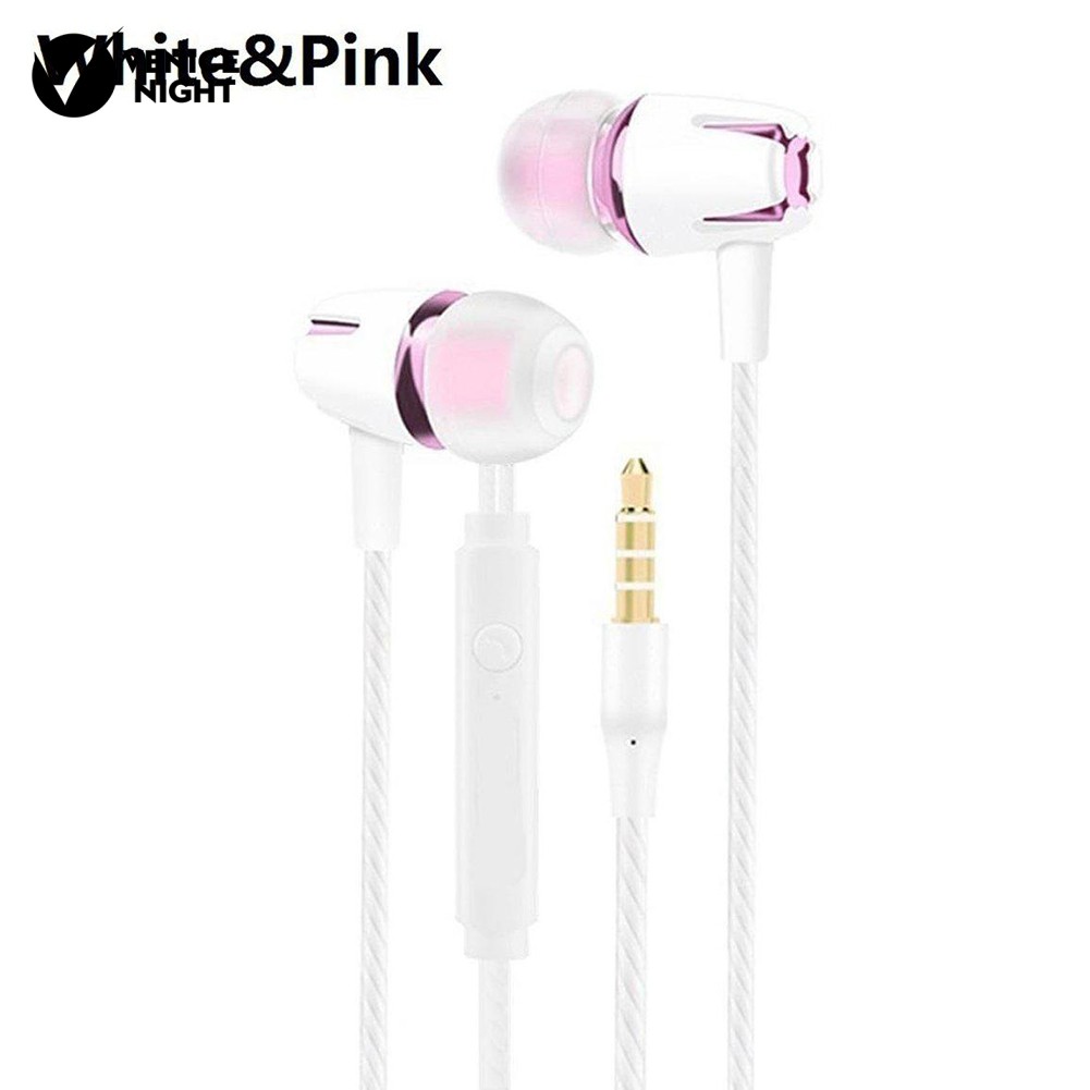 Earphone In-Ear Heavy Bass Universal Dengan Kabel Dan Jack 3.5mm