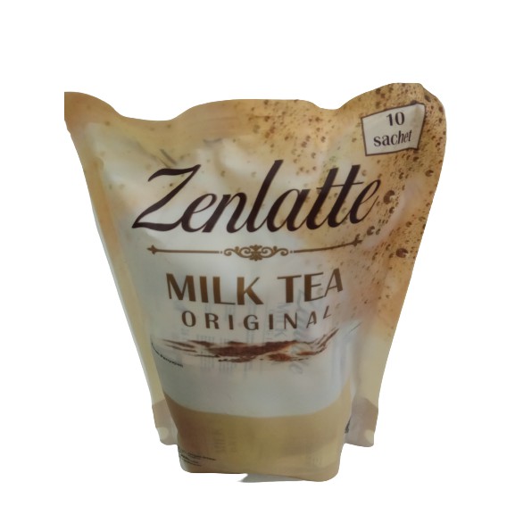 Zenlatte Teh Dengan Creamer Isi 10 Sachet