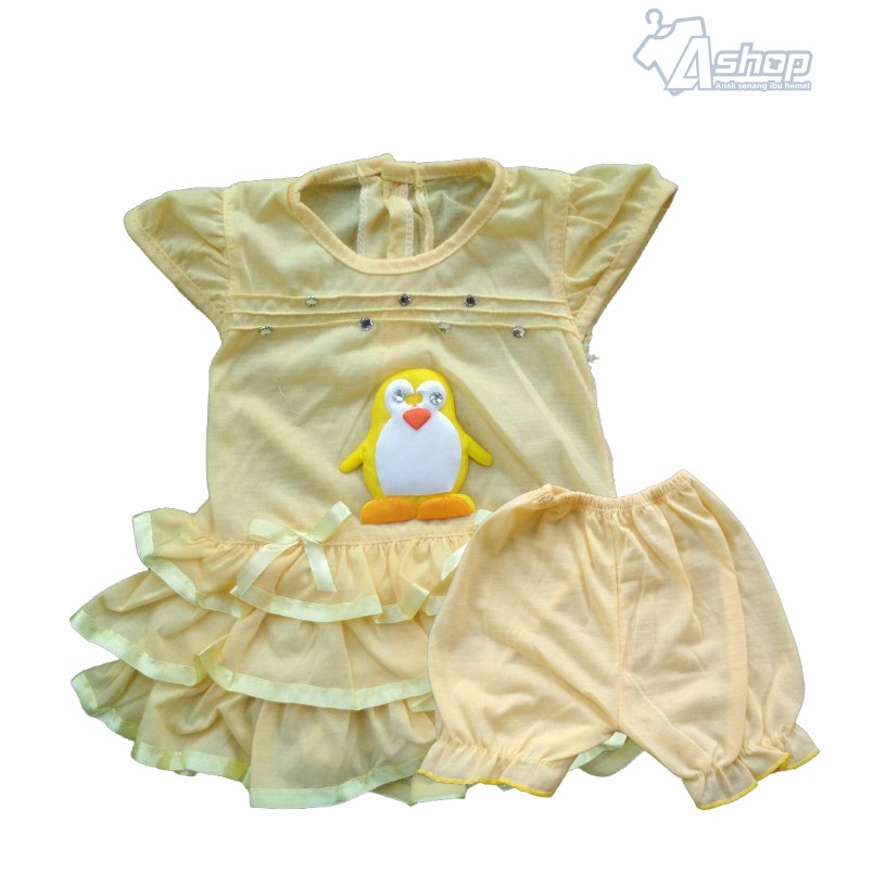 Dress Bayi Pingwin