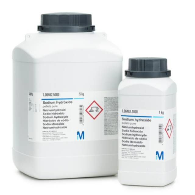 Sodium hydroxide / Natrium hydroxide NaOH pellet merck 1.06462.1000