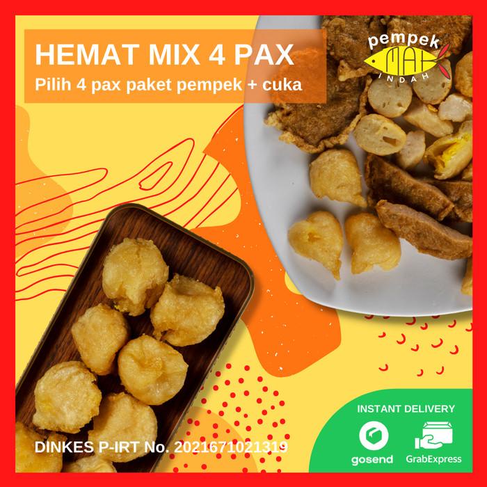 

Pempek Emak Indah - Pempek Palembang Asli Ikan Tenggiri - Paket 4 Pax