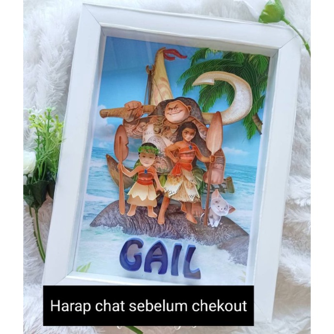 quilling kartun tema bayi dan anak, biodata bayi, biodata anak,dll
