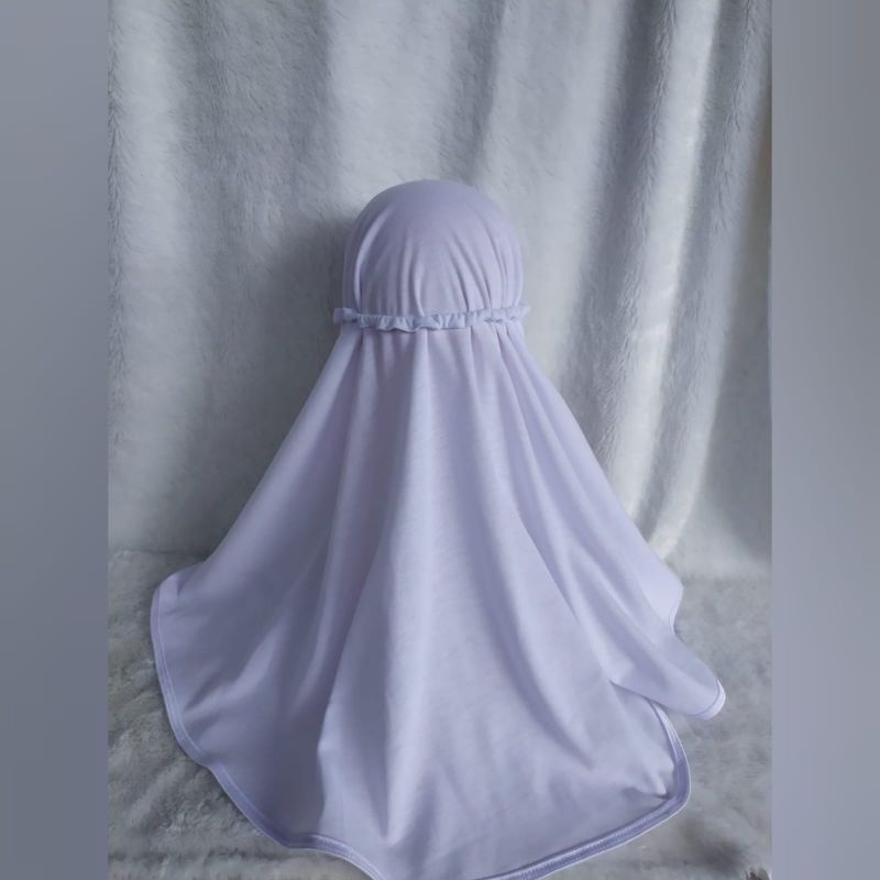 Kerudung anak SD termurah warna putih