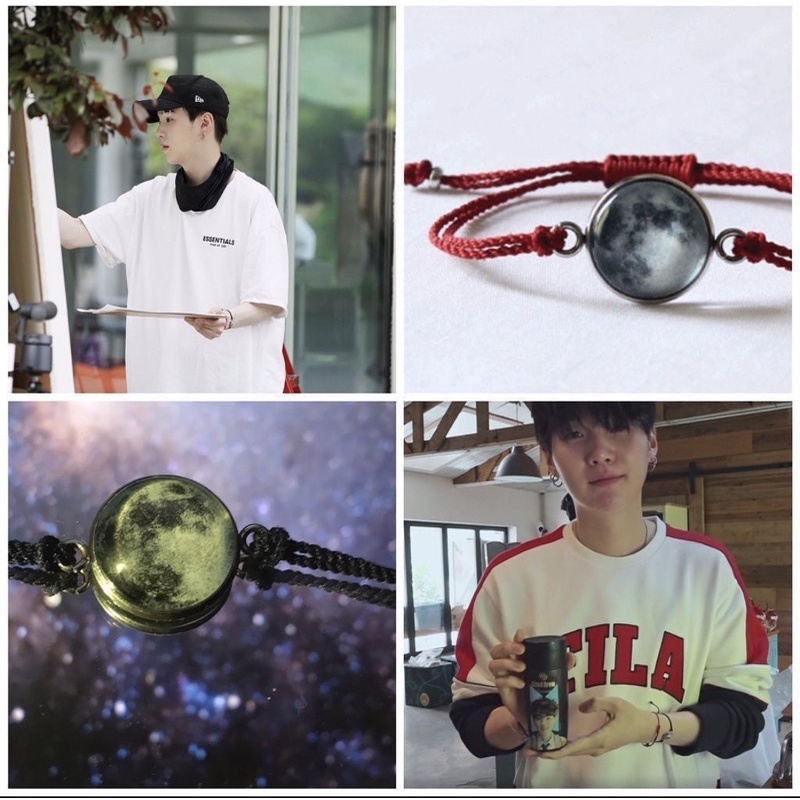 BTS SUGA MOON BRACELET