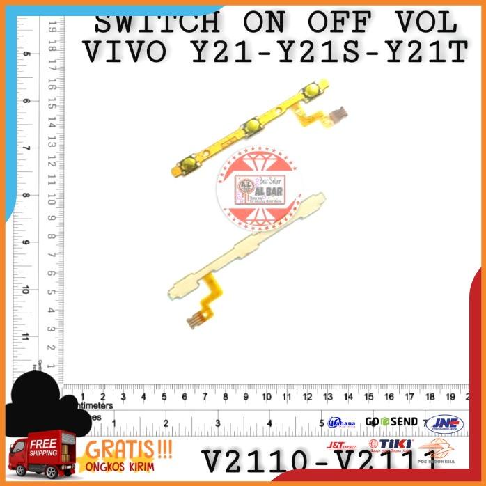 Acc Hp Switch On Off Volume Vivo Y21 Y 21 2016 Flexible Tombol Power Of Suara