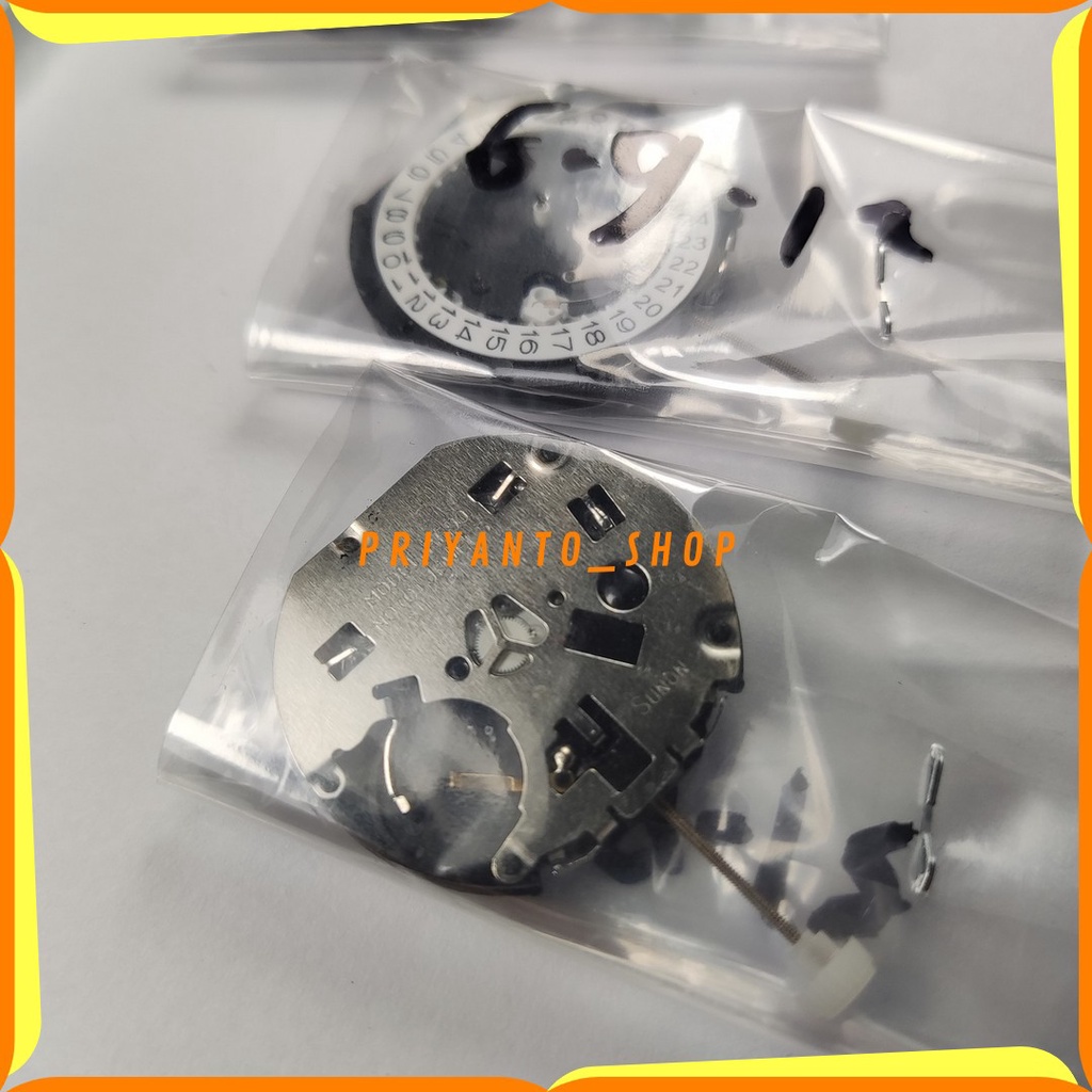 MESIN JAM TANGAN SUNON MOVEMENT PE90 PE 90 CHRONO 6-9-12