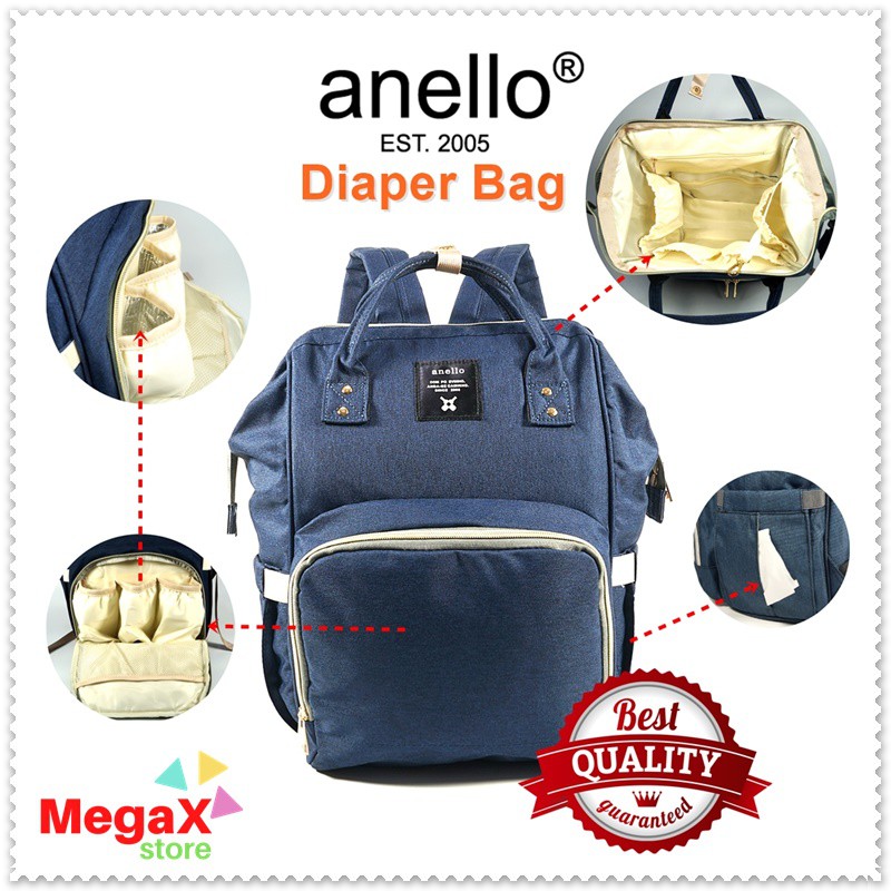 harga anello diaper bag original