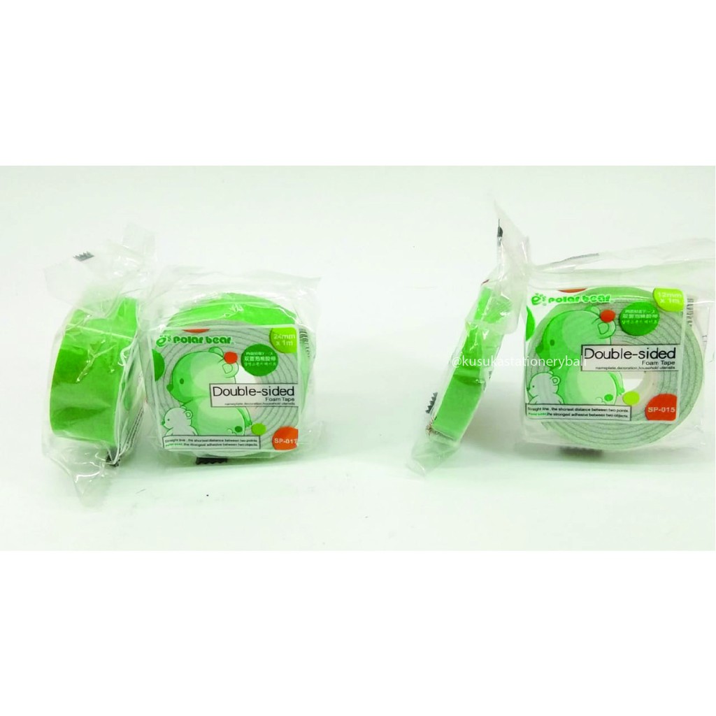 

DOUBLE TAPE FOAM HIJAU