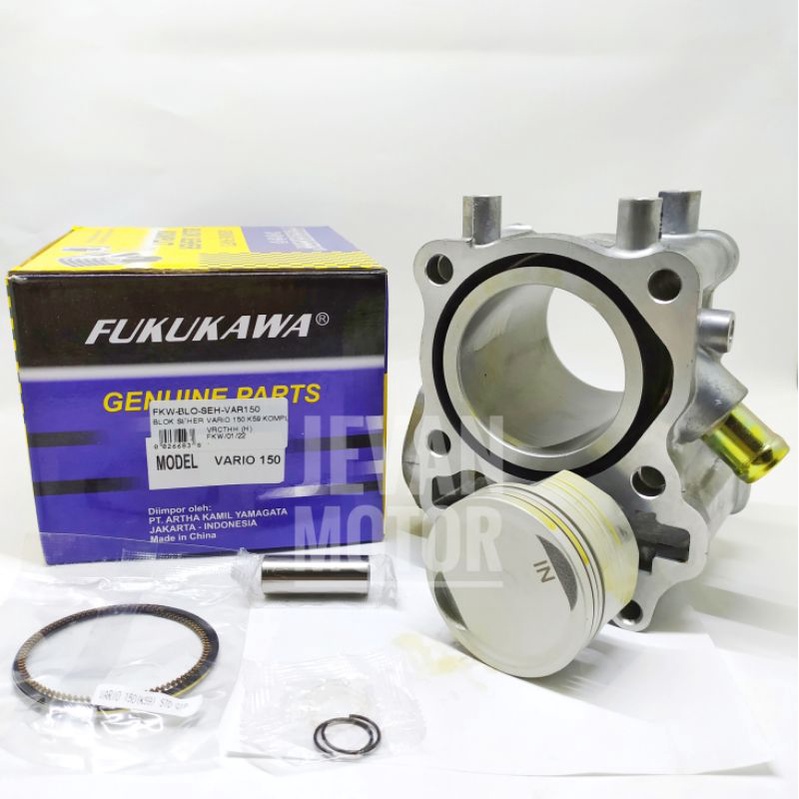 Fukukawa Blok Seher Vario 150 Komplit / Blok + Seher + Ring Vario 150