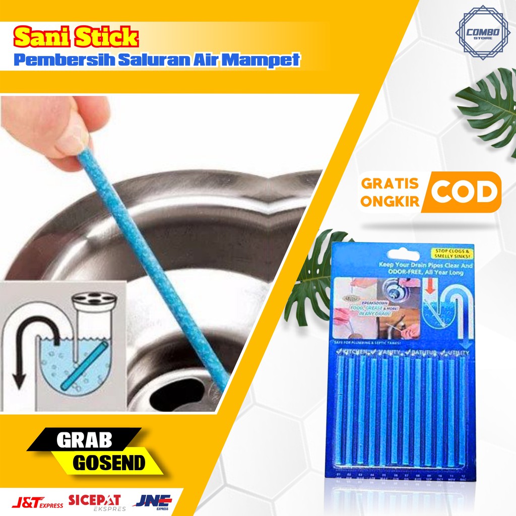 Sani Stick Alat Pembersih Saluran Air Anti Mampet