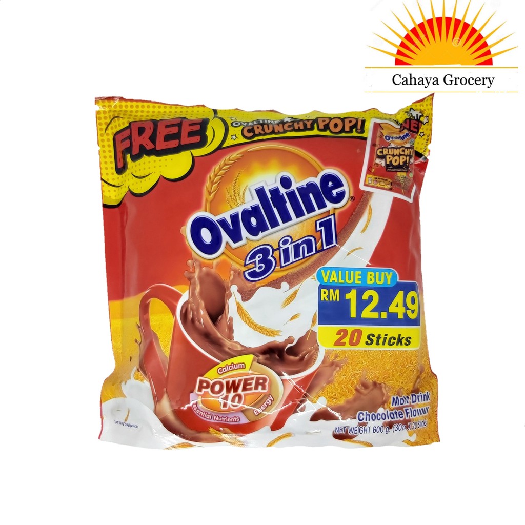 

Ovaltine Sachet 3 in 1 600 Gr