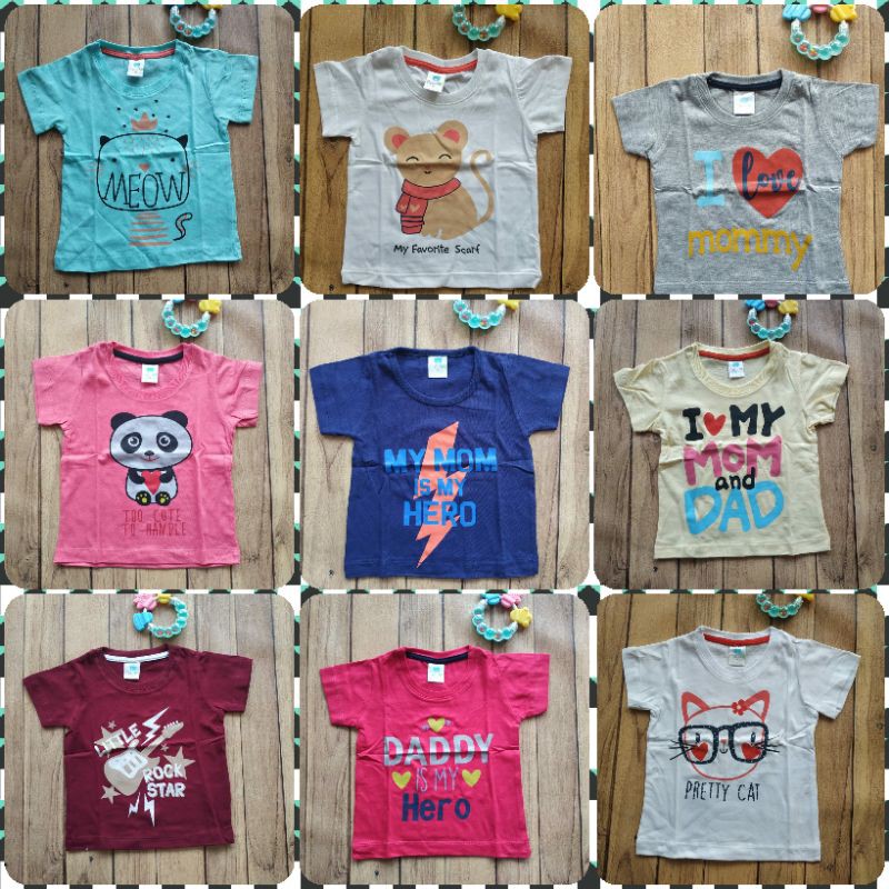 kaos pipiniko anak cewek / kaos pipiniko anak perempuan