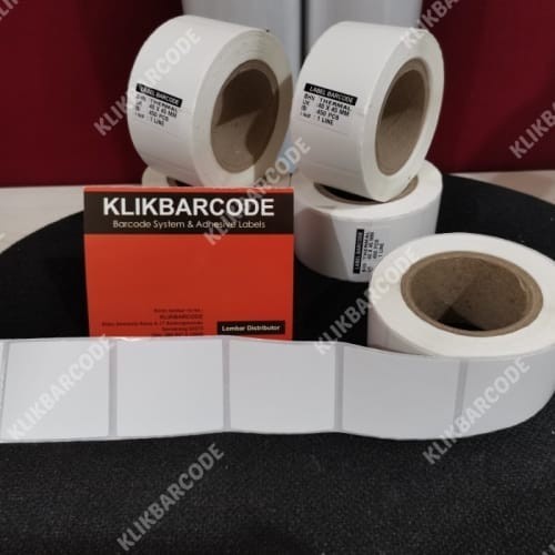 

LABEL STIKER TIMBANGAN DIGITAL 40 X 45 - 40x45 mm | CORE 1,5" THERMAL - 450pcs