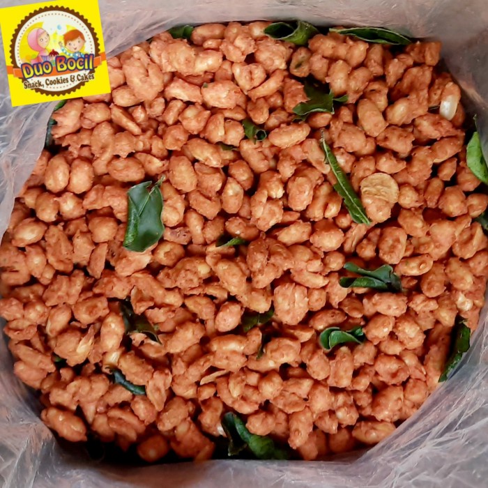 

504Omekho Kacang Thailand Jumbo Pedas Crispy - 250 Gram Jy60Jhh