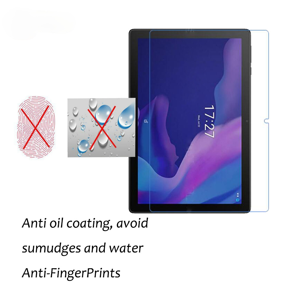 Pelindung Layar Tempered Glass Hd Bening Anti Air / Gores / Shock Untuk Tablet Alcatel 1t / 10 2020