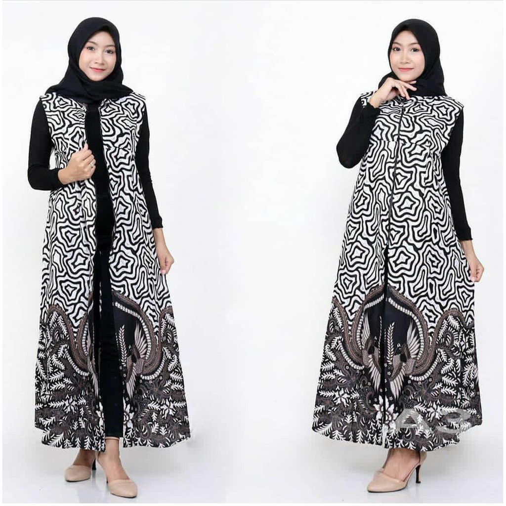 Long Cardy Batik Kekinian Bahan Katun Halus Simpel Elegan Cocok Untuk Segala Acara Harga Murah