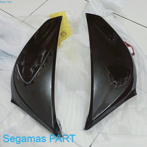 sayap kap tebeng mio J 54P set kanan dan kiri hitam non original