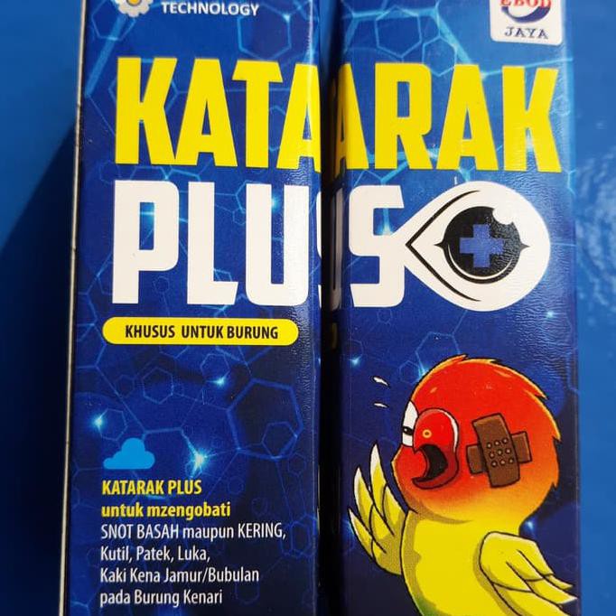 OBAT BURUNG SAKIT MATA KATARAK PLUS SNOT~BERKUALITAS~