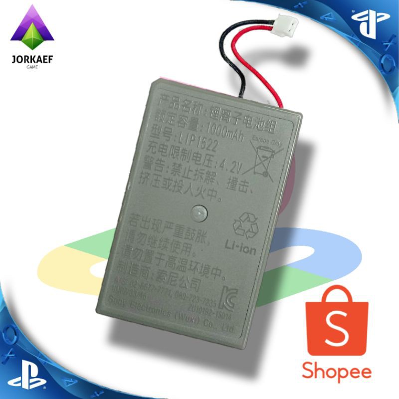 BATTERY BATERAI STIK PS4 DS4 OM SOCKET KECIL/SLIM