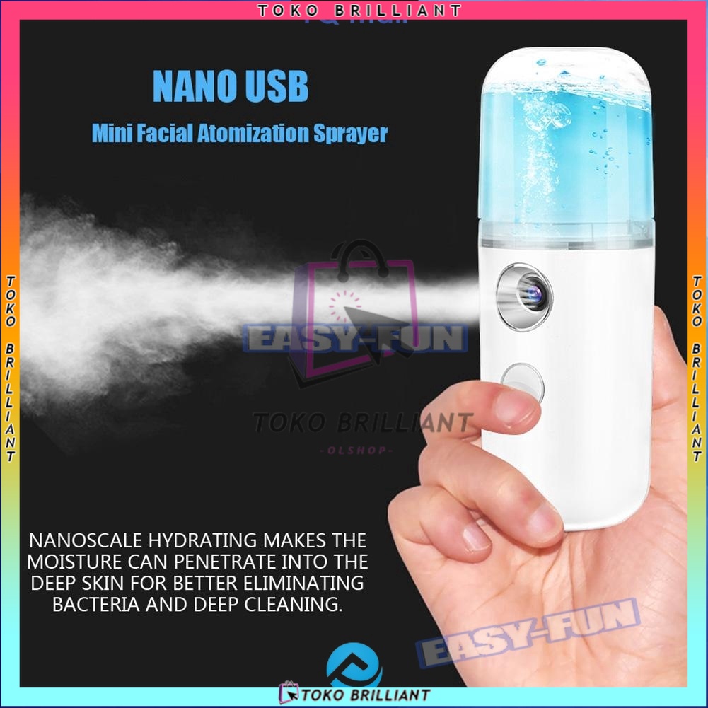 COD!!!! Nano Spray 30ml Bisa Dicas untuk Melembutkan Kulit Wajah [BISA BAYAR DITEMPAT]