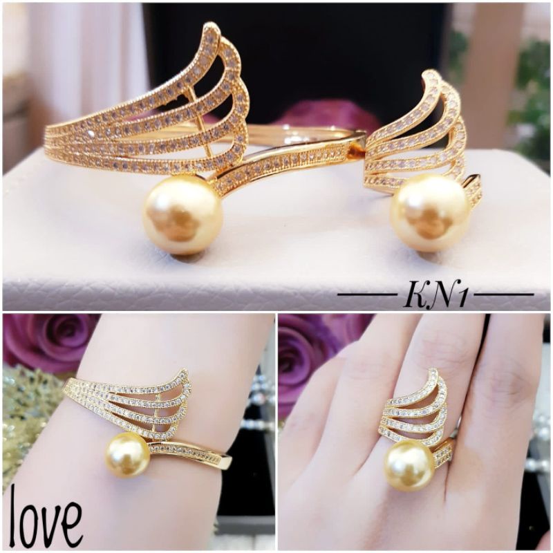 Set Gelang Dan Cincin Xuping Terbaru 938