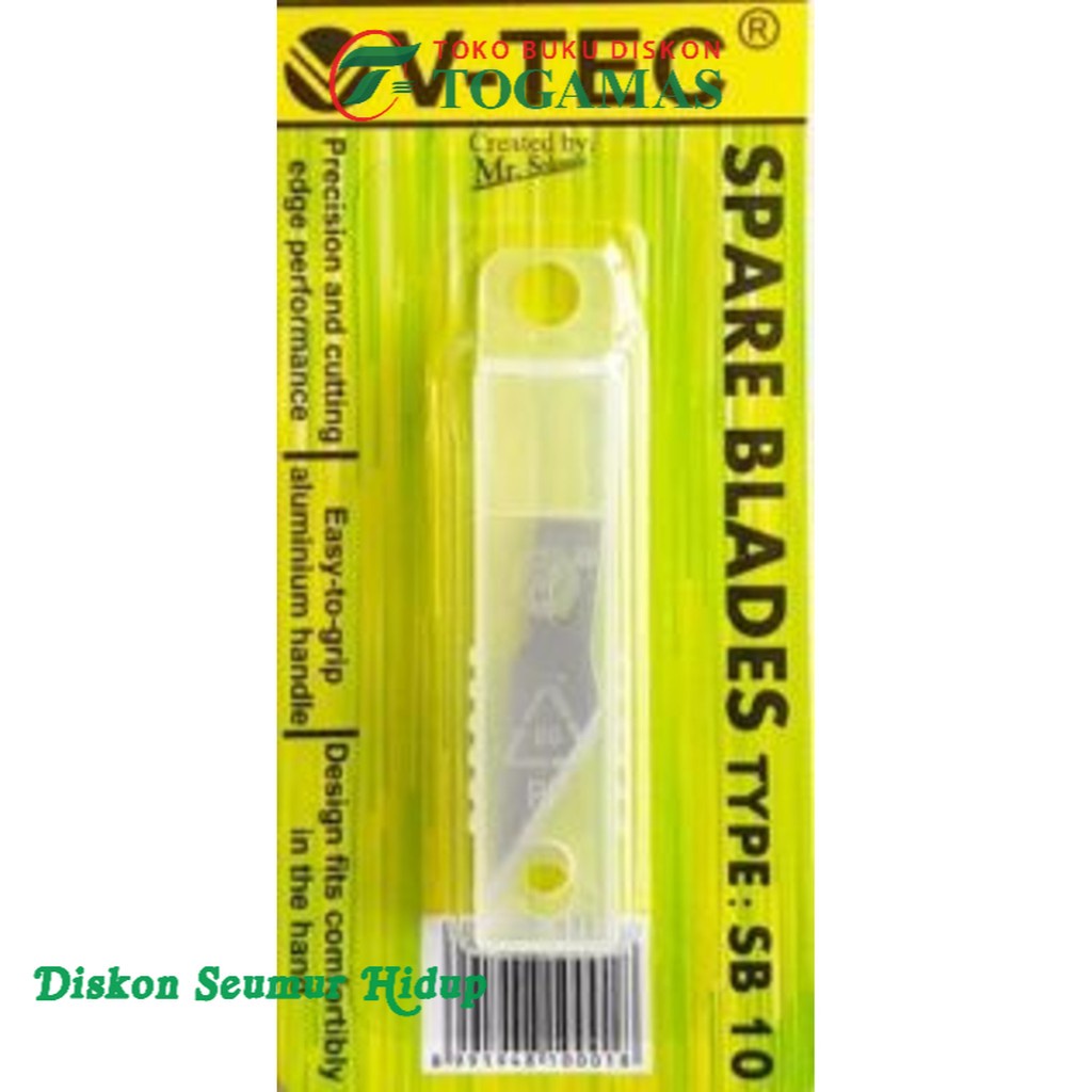 

V-TEC SPARE BLADES TYPE SB 10 (ISI 5 PSC)