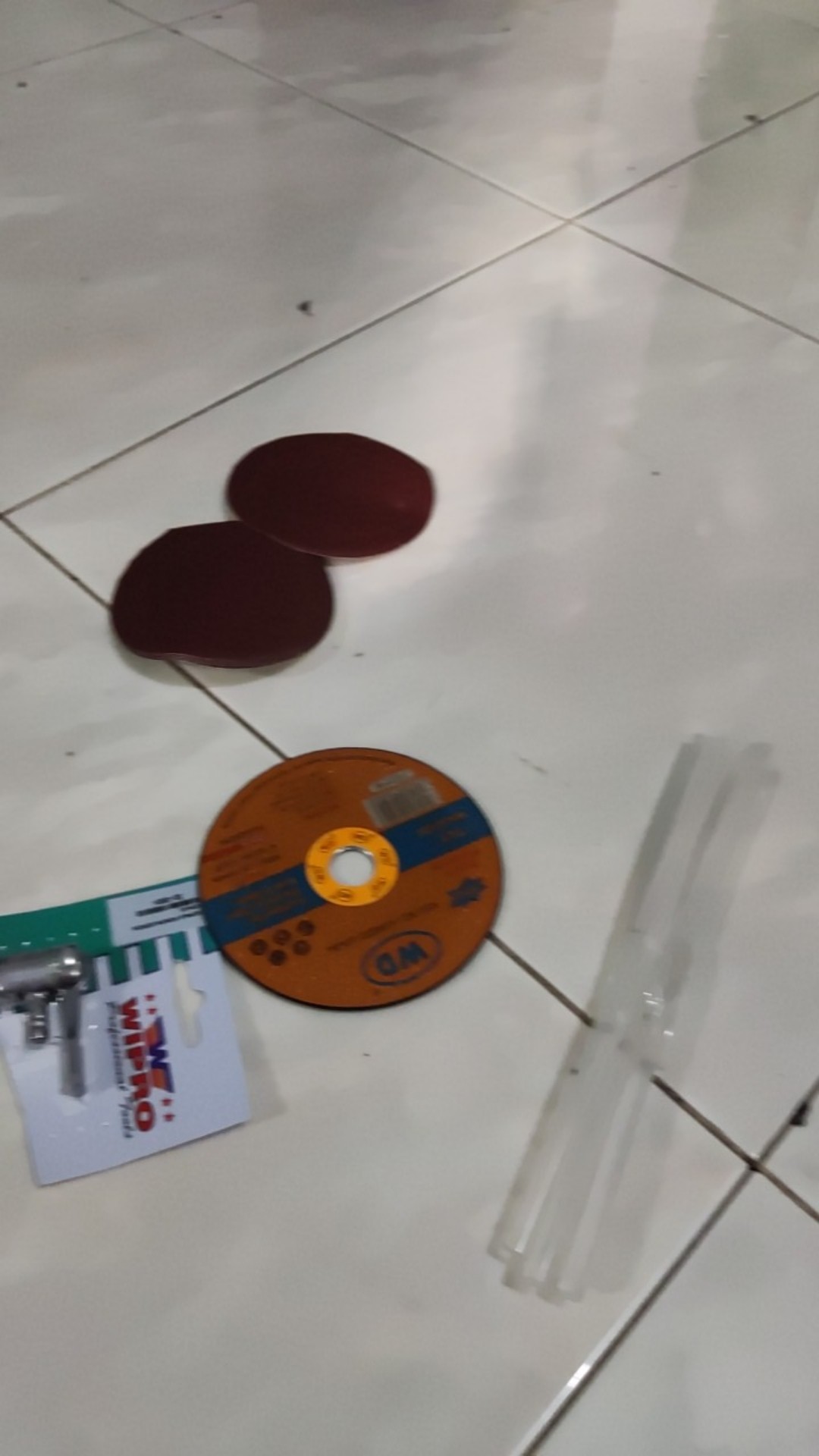 Promo Amplas Bulat Velcro Tempel Gerinda 4 Inch Paling Murah - 80 Rmp