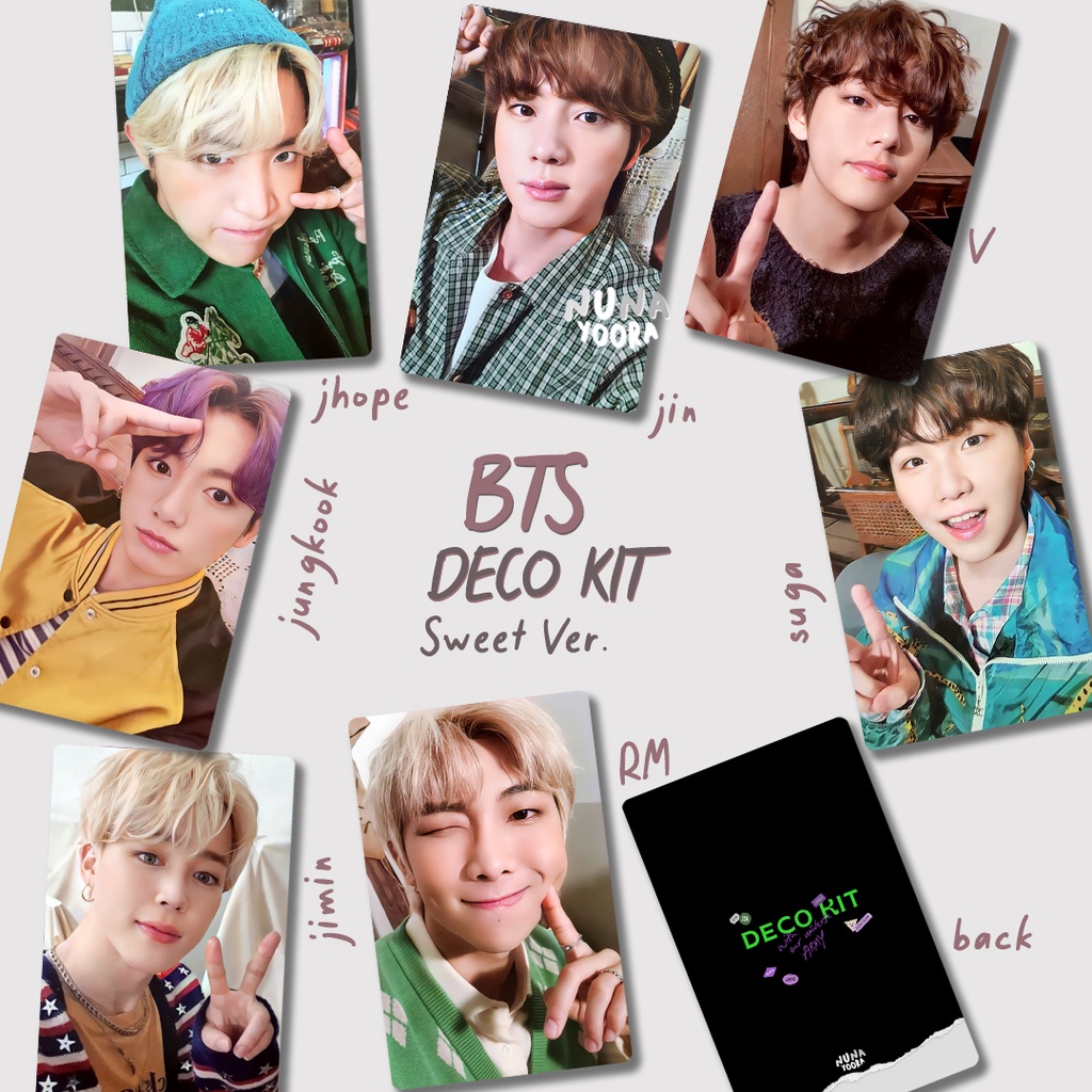 BTS DECO KIT 2022 PHOTOCARD