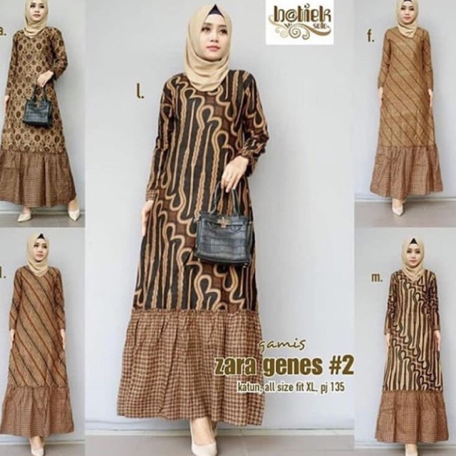 Jual Gamis Batik Motif Parang Gedhe Ageng Klitik Mix Kombinasi Truntum Seragam Baju Lebaran Cantik Shopee Indonesia