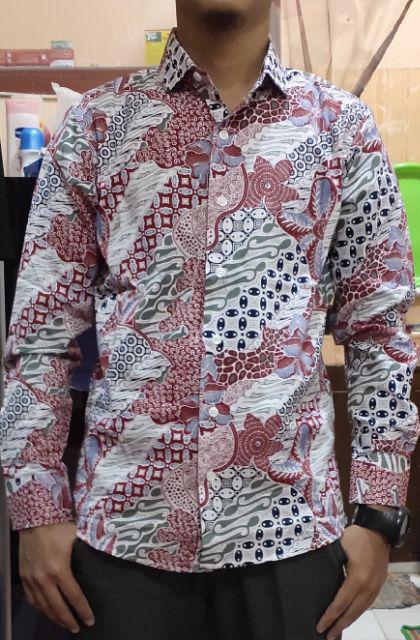 Kemeja Batik Cowok / Batik Pria / Batik Slim Fit / Kemeja Pria / Baju Batik / Kemeja  Batik