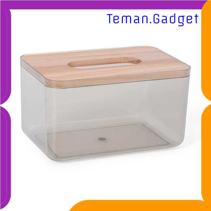 TG-IA TaffHOME Kotak Tisu Kayu Nordic Minimalist Tissue Box Small - ZJ011