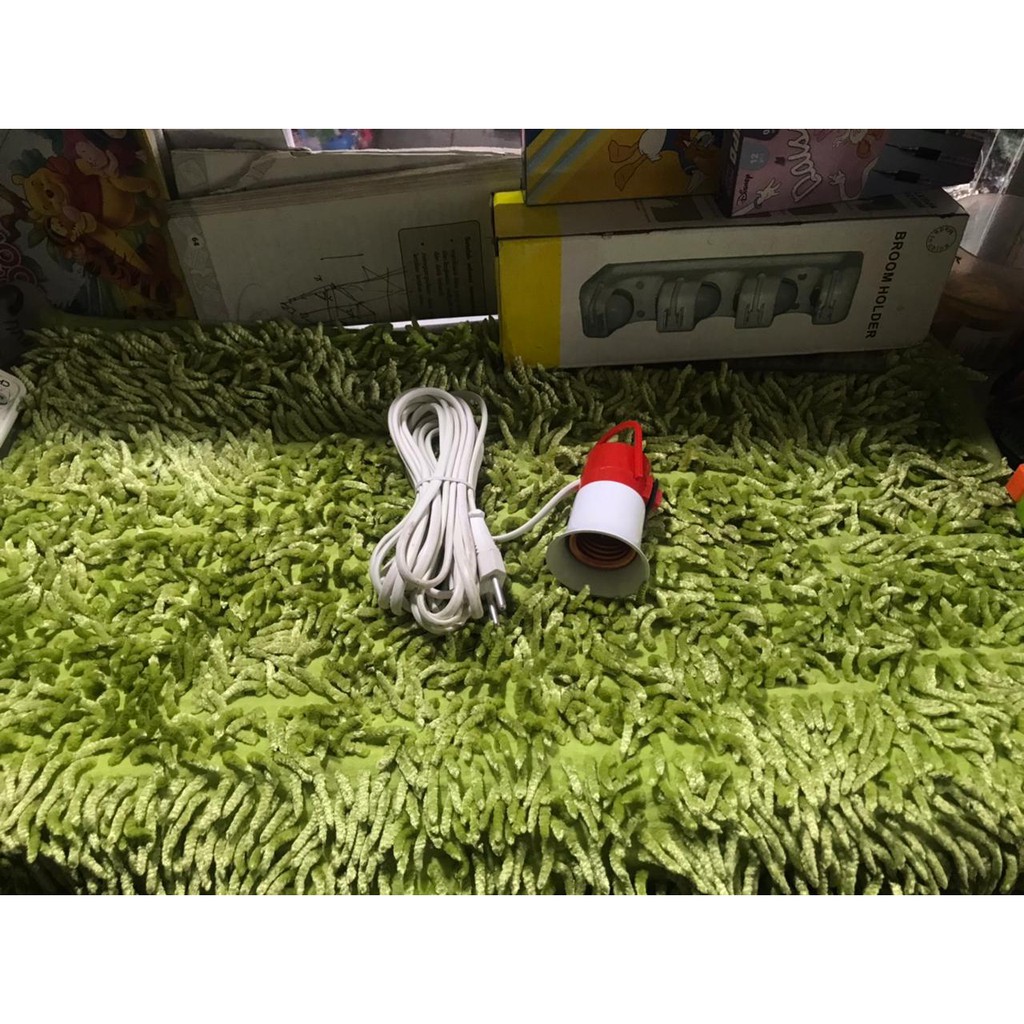 Fitting lampu gantung set - Colokan lampu gantung - Rumah lampu + Kabel