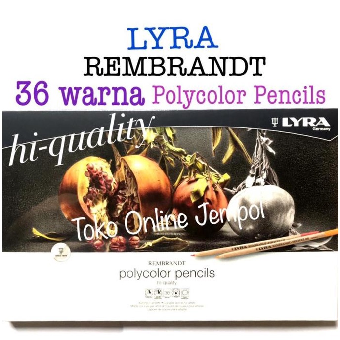 

36 warna Polycolor Pensil Rembrandt LYRA 170328 rembrant art ATK1222LY