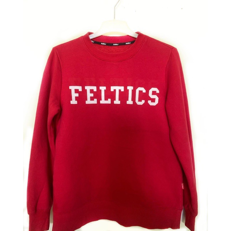 RED FELTICS CREWNECK ORIGINAL BRAND