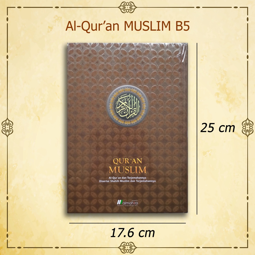 kitab alquran promo / AL QURAN DAN TERJEMAHAN MUSLIM ALMAHIRA B5