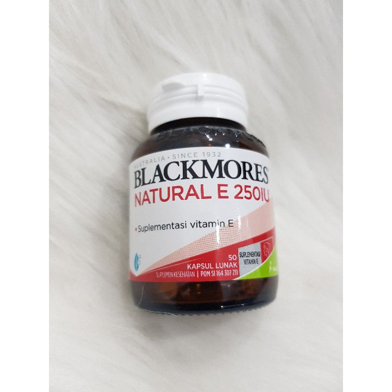 Blackmores Natural E 250IU 50 tab