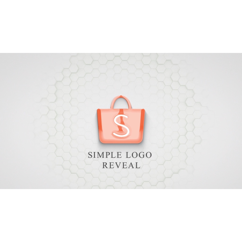 Jasa pembuatan intro opening logo video / outro youtube - simple logo reveal