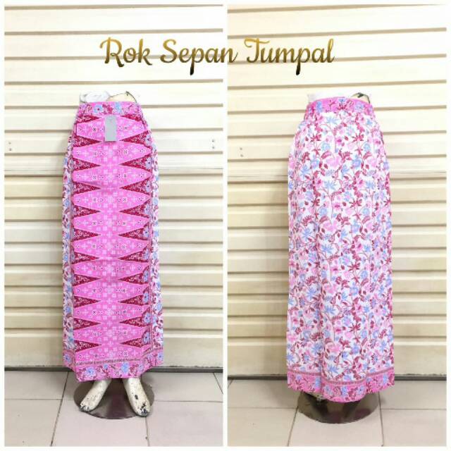 Jual Rok Sepan Tumpal ST29 Motif Batik Bawahan Sepan Panjang Rok Kebaya Maxi Skirt Shopee