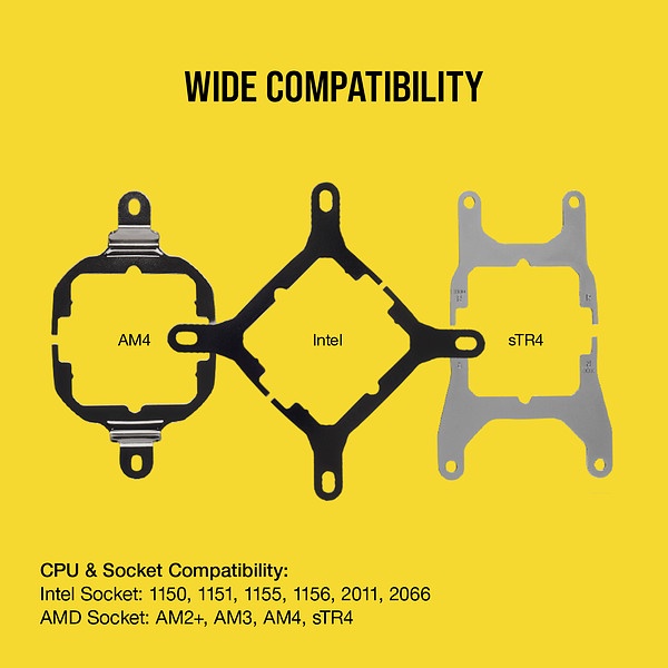 CORSAIR iCUE H115i RGB PRO XT Liquid CPU Cooler